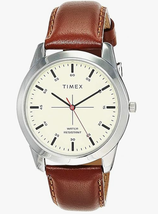 Classics Analog Watch for Men with Round Dial & Water Resistant Man's Wrist Watches